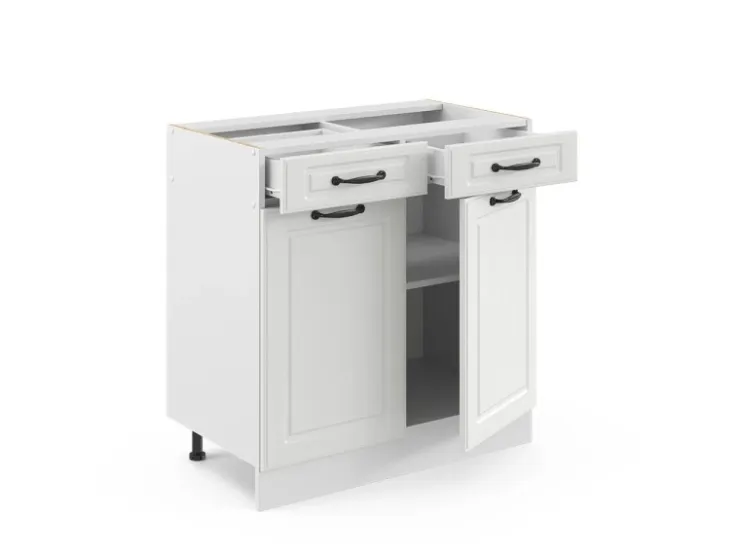 Vicco Küchenunterschrank R-Line Landhaus/ 80 cm ohne Arbeitsplatte