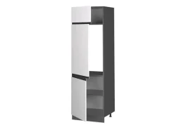 Vicco Kühlumbauschrank R-Line Hochschrank für die Küche /Anthrazit 60 cm J-Shape* Möbelserien