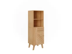 Vicco Midischrank Lucie Bambus 40 x 124 cm