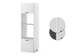 Vicco Mikrowellenschrank R-Line Küchenregal für die Mikrowelle Landhaus/ 60 cm