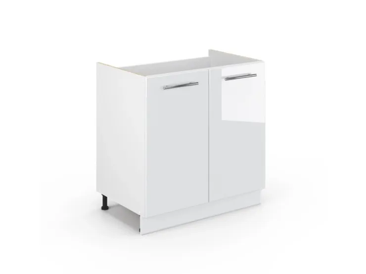 Vicco Spülenunterschrank Fame-Line Hochglanz/ 80 cm ohne Arbeitsplatte* Schränke