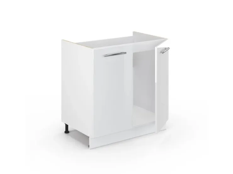 Vicco Spülenunterschrank Fame-Line Hochglanz/ 80 cm ohne Arbeitsplatte* Schränke