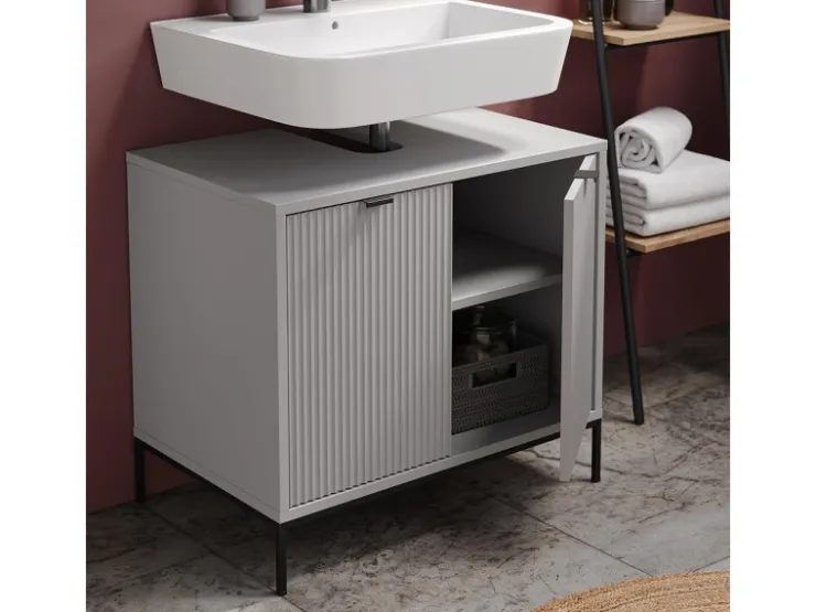 Vicco Waschbeckenunterschrank Eliza 70 x 63 cm mit Türen und Schublade* Schränke
