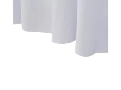 vidaXL 2 Stück Stretch-Tischdecken mit Rand Weiß 183 x 76 x 74 cm* Ostern