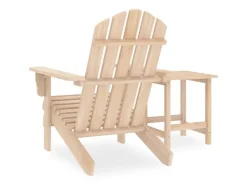 vidaXL Adirondack-Gartenstuhl mit Tisch Massivholz Tanne 315922
