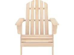 vidaXL Adirondack-Gartenstuhl mit Tisch Massivholz Tanne 315922