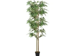 vidaXL Bambusbaum Künstlich 1520 Blätter 200 cm Grün* Kunstpflanzen