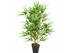 vidaXL Bambusbaum Künstlich 368 Blätter 80 cm Grün Modell 1* Kunstpflanzen