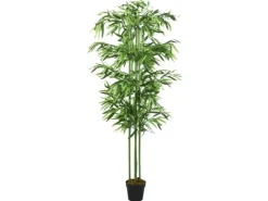 vidaXL Bambusbaum Künstlich 864 Blätter 180 cm Grün Modell 1* Kunstpflanzen
