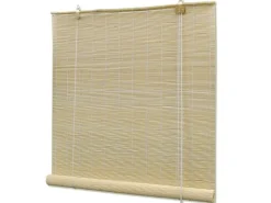 vidaXL Bambusrollo 140x220 cm Natur* Rollos