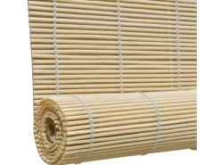vidaXL Bambusrollo 140x220 cm Natur* Rollos