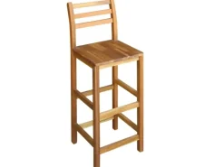 vidaXL Bartisch und Stuhl-Set 7-tlg. Akazienholz Massiv* Stühle