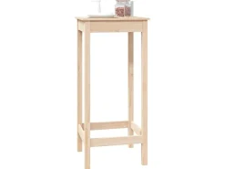 vidaXL Bartisch 50x50x110 cm Massivholz Kiefer* Tische