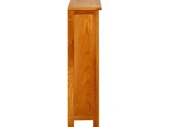 vidaXL Bücherregal 3 Fächer 70x22,5x82 cm Massivholz Eiche* Bücherregale