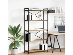 vidaXL Bücherregal Artisan-Eiche 80 x 30 x 155 cm Holzwerkstoff 868418* Bücherregale