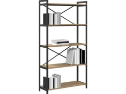 vidaXL Bücherregal Artisan-Eiche 80 x 30 x 155 cm Holzwerkstoff 868418* Bücherregale
