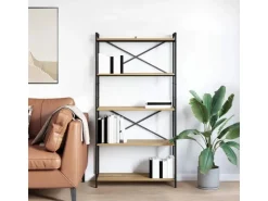 vidaXL Bücherregal Artisan-Eiche 80 x 30 x 155 cm Holzwerkstoff 868418* Bücherregale