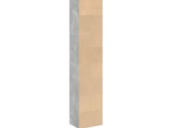 vidaXL Bücherregal Betongrau 40x30x189 cm Holzwerkstoff 857888* Bücherregale