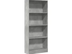 vidaXL Bücherregal 60x24x143 cm Holzwerkstoff 857815