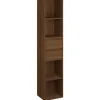 vidaXL Bücherregal Braun Eichen-Optik 36x30x171 cm Holzwerkstoff
