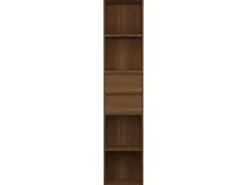 vidaXL Bücherregal Braun Eichen-Optik 36x30x171 cm Holzwerkstoff