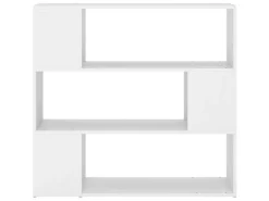 vidaXL Bücherregal Raumteiler Weiß 100x24x94 cm* Bücherregale