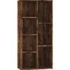 vidaXL Bücherregal Räuchereiche 50x25x106 cm