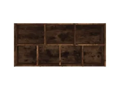 vidaXL Bücherregal Räuchereiche 50x25x106 cm