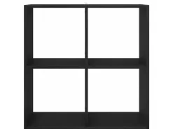vidaXL Bücherregal Schwarze Eiche 68,5 x 32 x 68,5 cm Holzwerkstoff 868060* Bücherregale