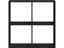 vidaXL Bücherregal Schwarz 68,5x32x68,5 cm Holzwerkstoff* Bücherregale
