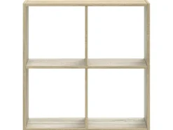 vidaXL Bücherregal Sonoma-Eiche 68,5x32x68,5 cm Holzwerkstoff