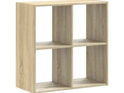 vidaXL Bücherregal Sonoma-Eiche 68,5x32x68,5 cm Holzwerkstoff