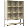 vidaXL Bücherregal Sonoma-Eiche 102x30x141,5 cm Holzwerkstoff