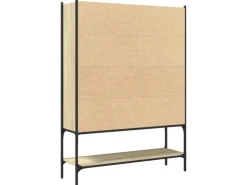 vidaXL Bücherregal Sonoma-Eiche 102x30x141,5 cm Holzwerkstoff