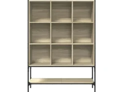vidaXL Bücherregal Sonoma-Eiche 102x30x141,5 cm Holzwerkstoff