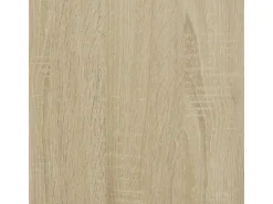 vidaXL Bücherregal Sonoma-Eiche 102x32x102 cm Holzwerkstoff