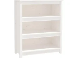 vidaXL Bücherregal 80x35x97 cm Massivholz Kiefer 821680