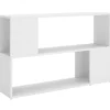 vidaXL Bücherregal Weiß 100x24x63 cm Holzwerkstoff* Holzregale