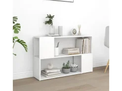 vidaXL Bücherregal Weiß 100x24x63 cm Holzwerkstoff* Holzregale