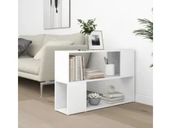 vidaXL Bücherregal Weiß 100x24x63 cm Holzwerkstoff* Holzregale