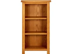 vidaXL Bücherregal 45x22,5x82 cm Eiche Massivholz