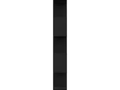 vidaXL Bücherregal/Raumteiler Schwarz 80x24x159 cm Holzwerkstoff* Bücherregale