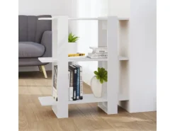 vidaXL Bücherregal/Raumteiler Weiß 80x30x87 cm* Bücherregale