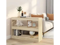 vidaXL Bücherregal/Raumteiler Sonoma-Eiche 100x30x72 cm* Bücherregale