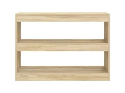 vidaXL Bücherregal/Raumteiler Sonoma-Eiche 100x30x72 cm* Bücherregale