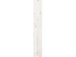 vidaXL Bücherregal/Raumteiler Weiß 60x30x199,5 cm Massivholz Kiefer* Regale Massivholz|Bücherregale