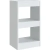 vidaXL Bücherregal/Raumteiler Weiß 40×30×72cm* Holzregale|Bücherregale