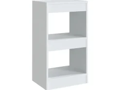 vidaXL Bücherregal/Raumteiler Weiß 40×30×72cm* Holzregale|Bücherregale