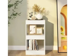 vidaXL Bücherregal/Raumteiler Weiß 40×30×72cm* Holzregale|Bücherregale