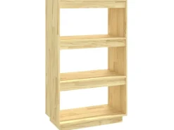 vidaXL Bücherregal/Raumteiler 60x35x103 cm Massivholz Kiefer* Bücherregale
